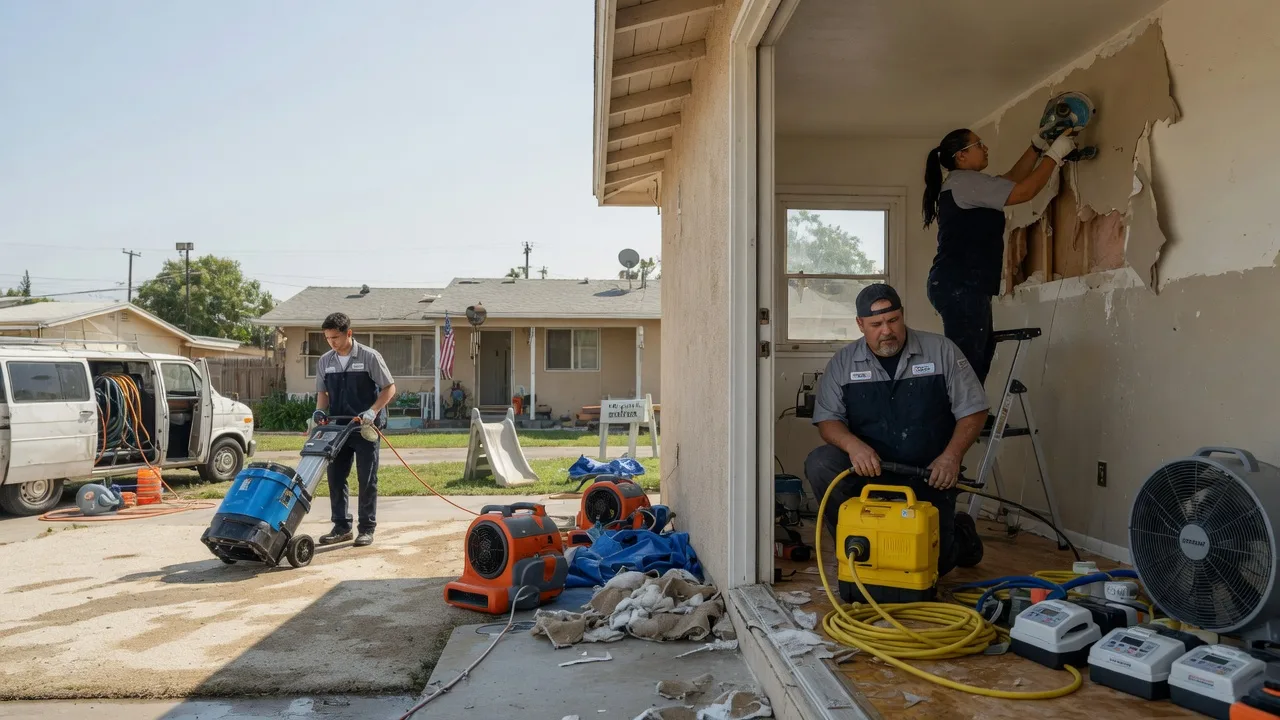 Water Damage Restoration in Plano, IA near me